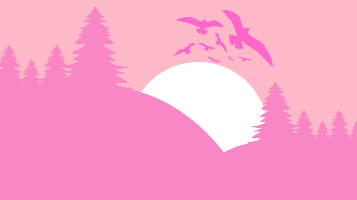 Cool Pink Background Template