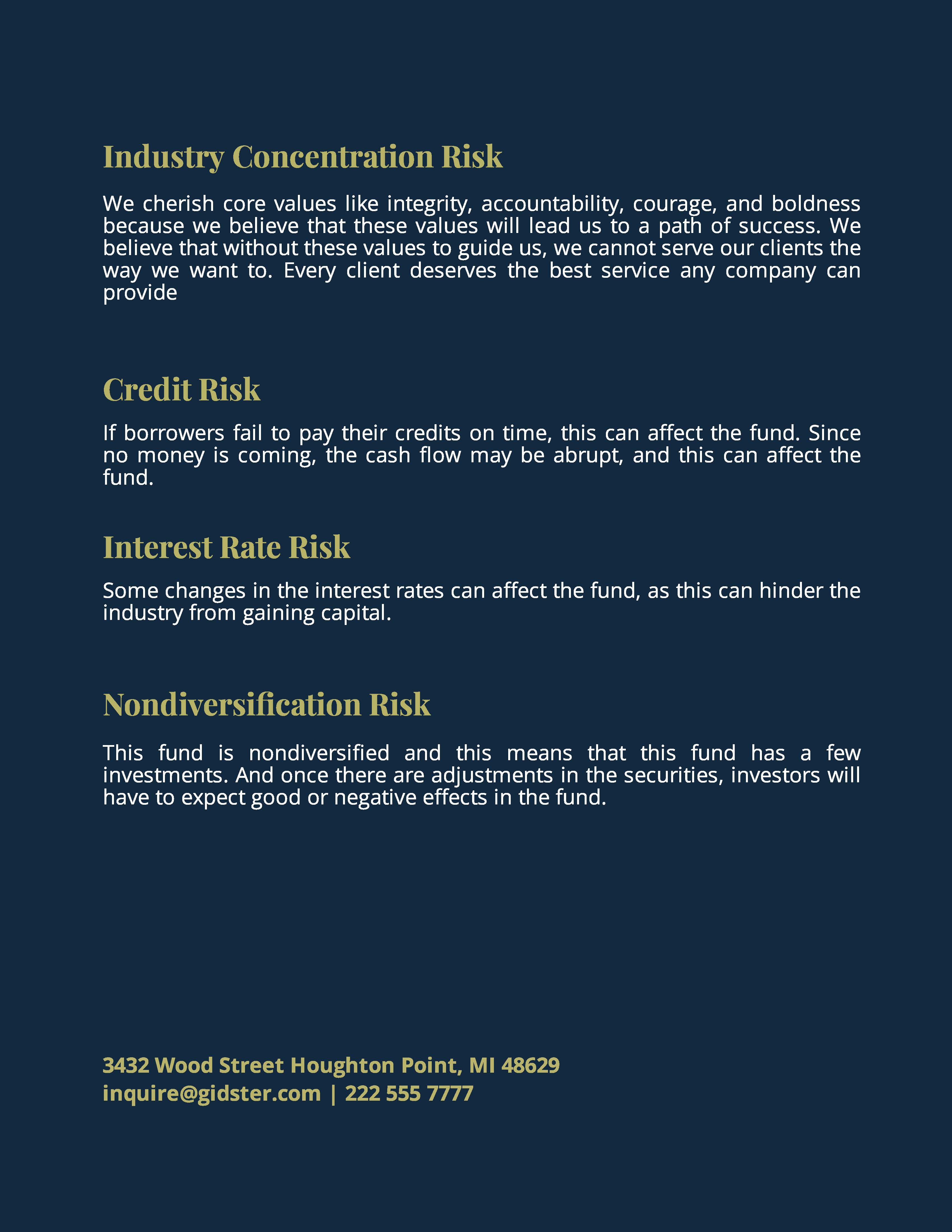 Free Financial Prospectus Template to Edit Online