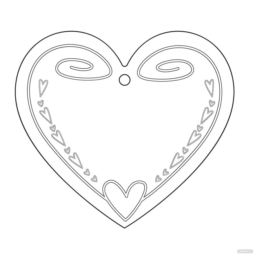 Free Carved Heart Clipart in Illustrator