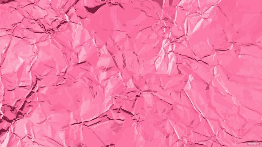 Pink Foil Background