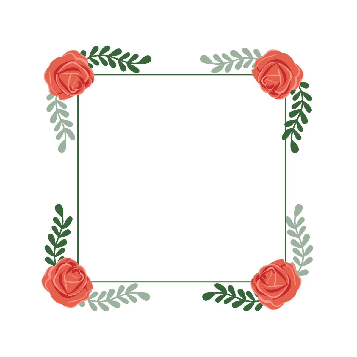 Frames Clip Art Free Images Flowers Png Infoupdate