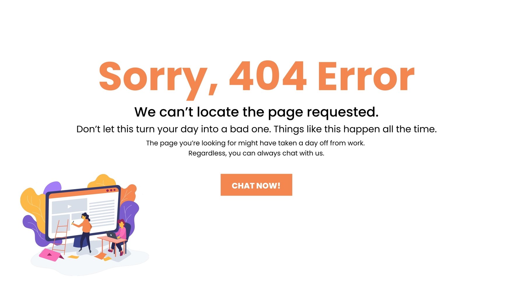 404 Web Page Error