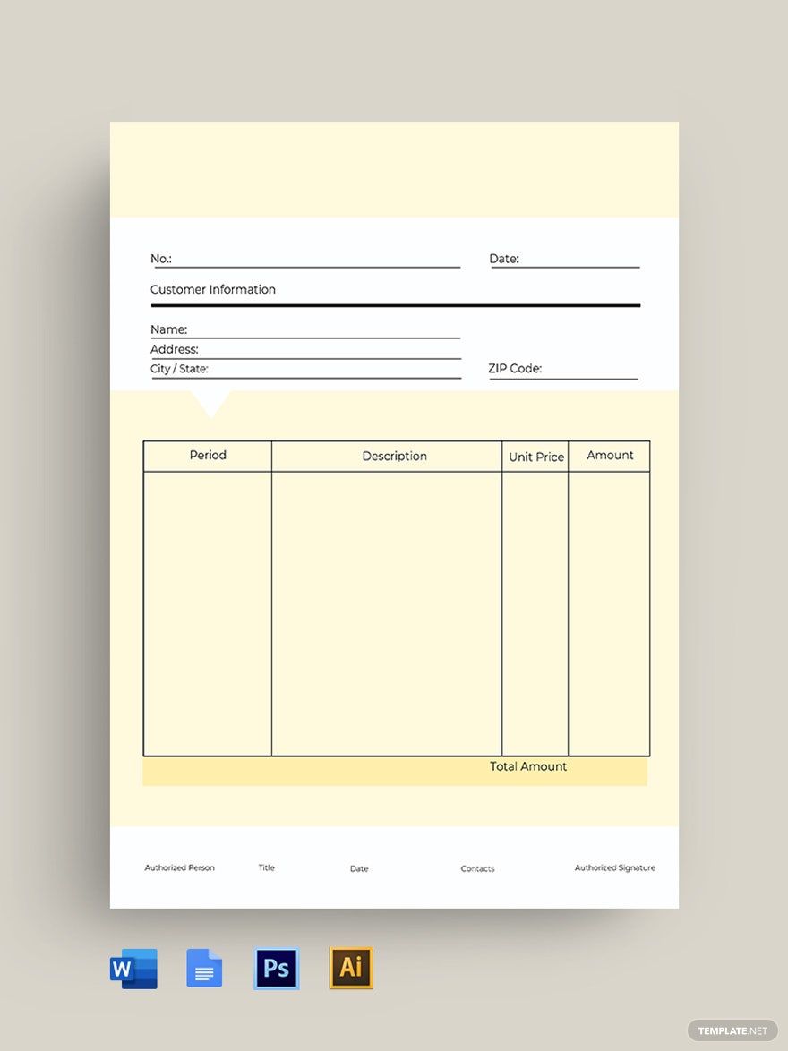Editable Travel Agency Invoice Template - Google Docs, Google Sheets