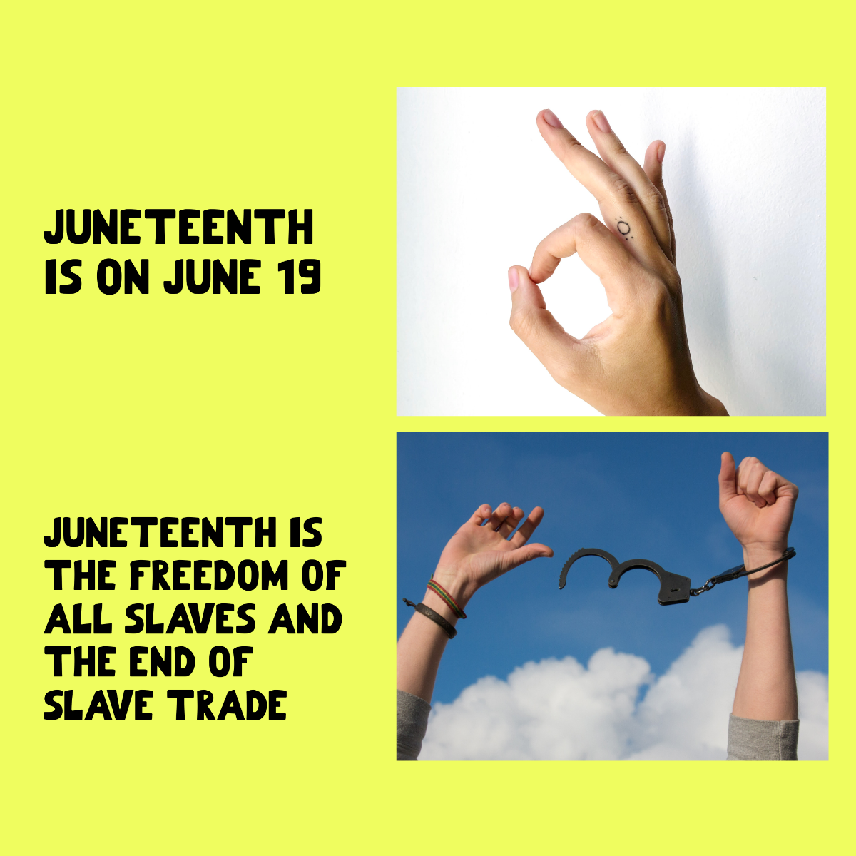 Juneteenth Facts Meme Template