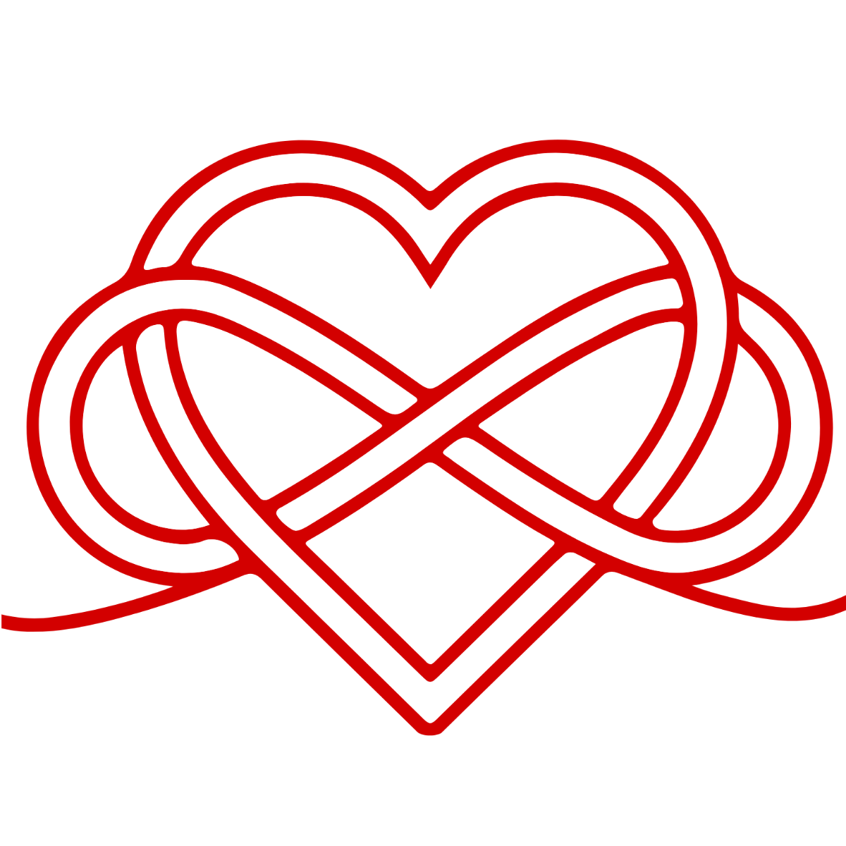 Free Celtic Heart Clipart Template