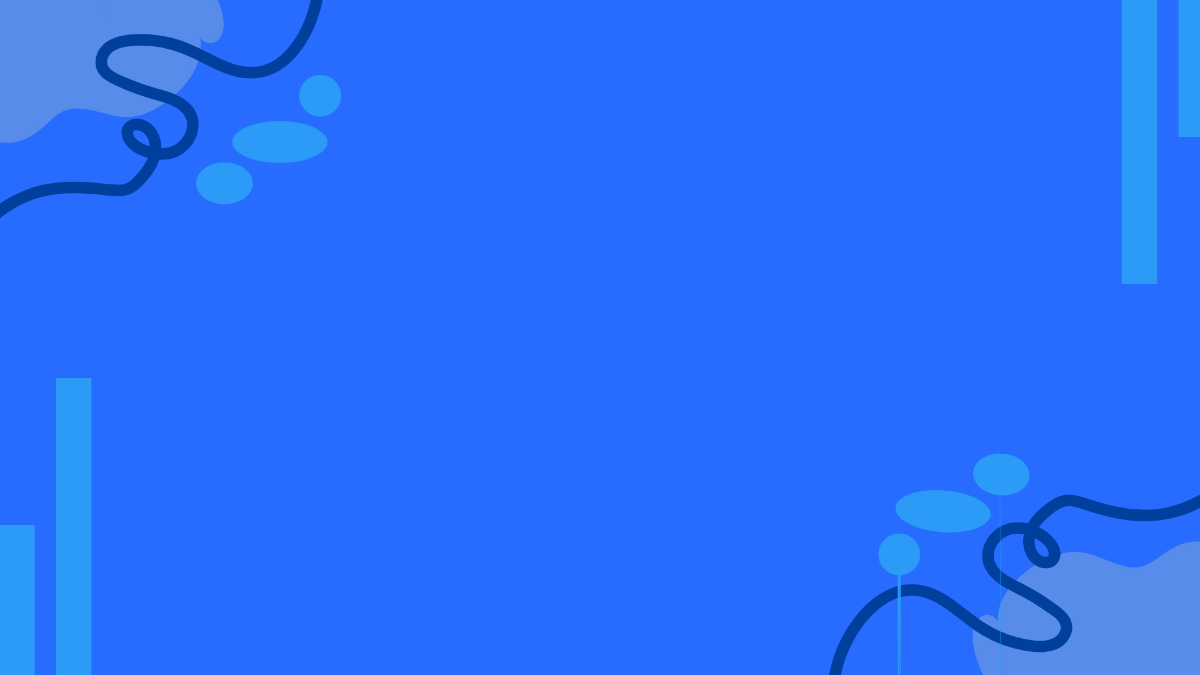 Simple Blue Background Template