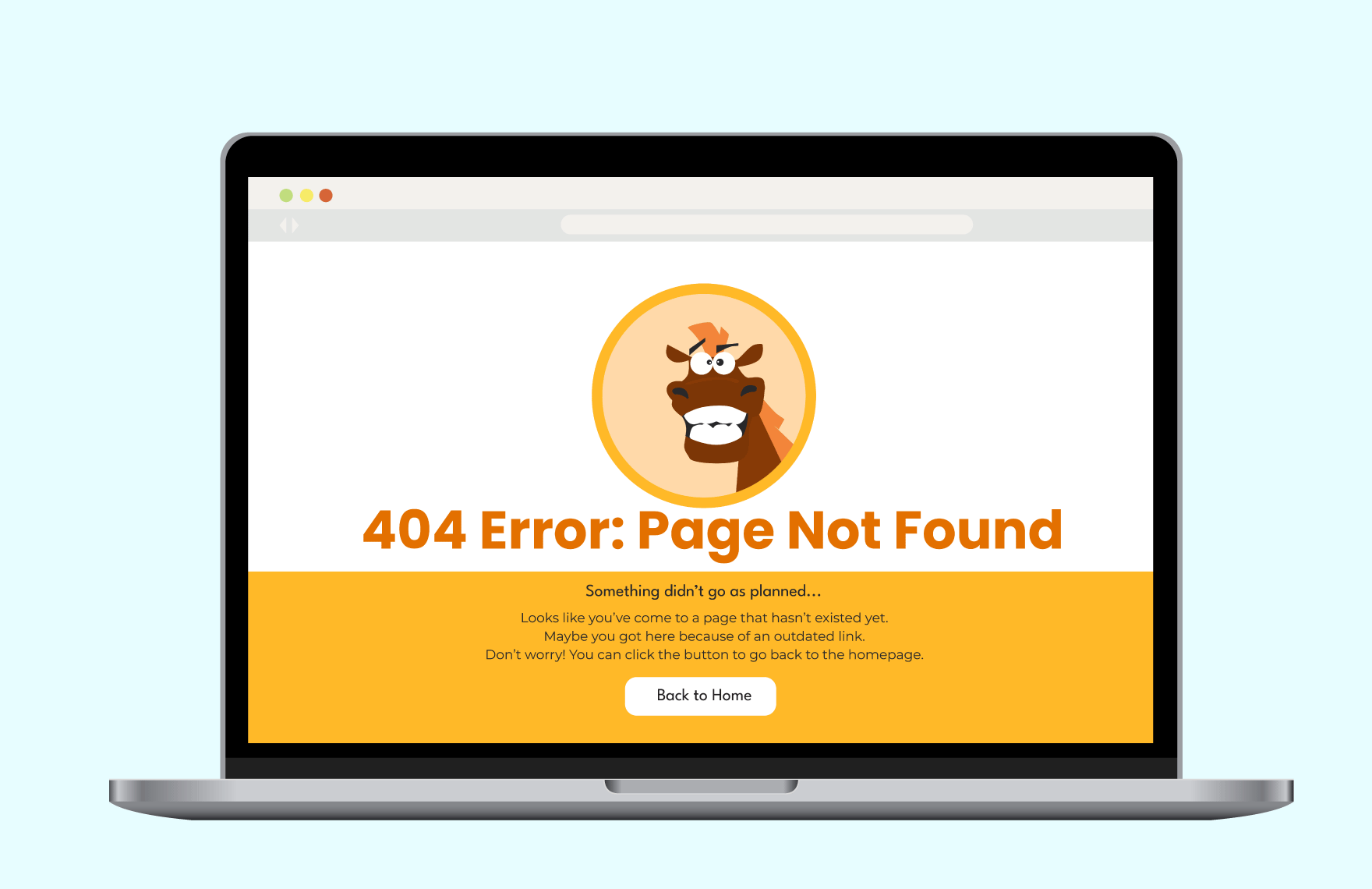 Redirect 404 Error Page in Illustrator