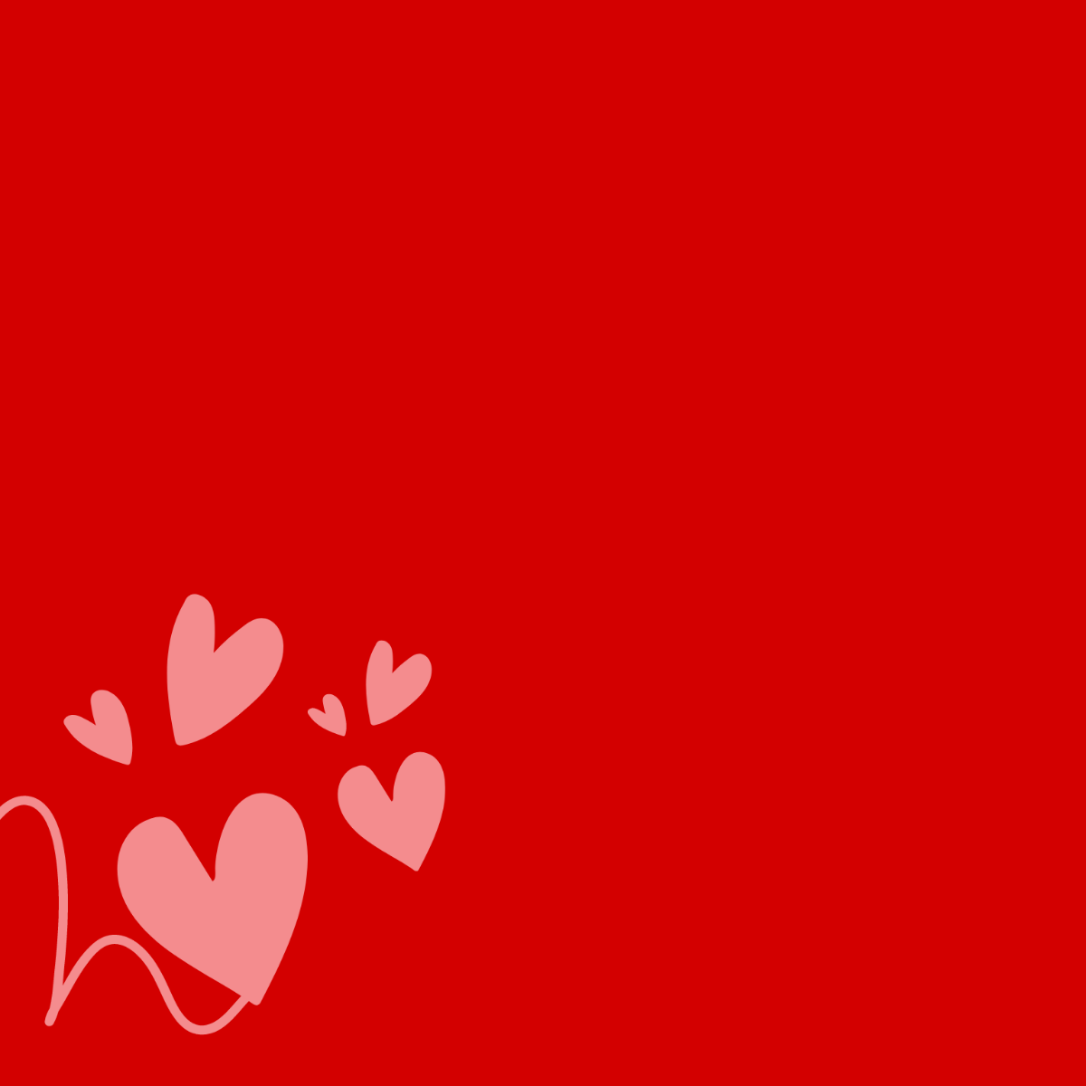 Heart Background Clipart Template