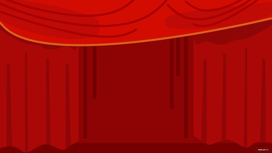Free Red Curtain Background