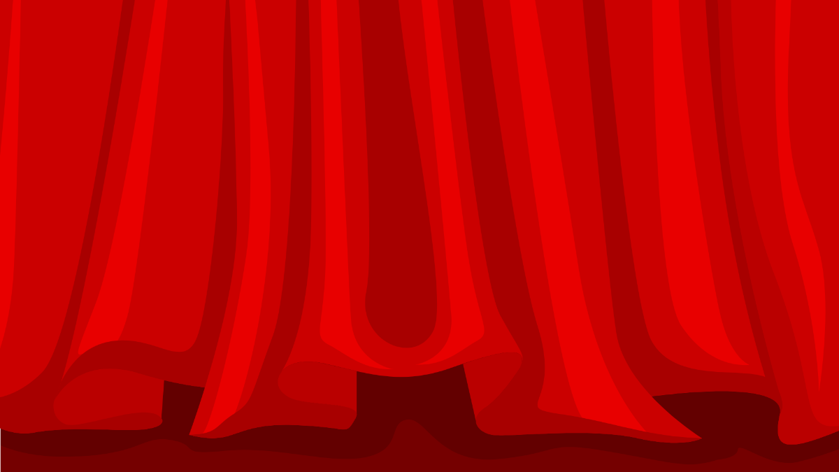 Red Satin Background Template