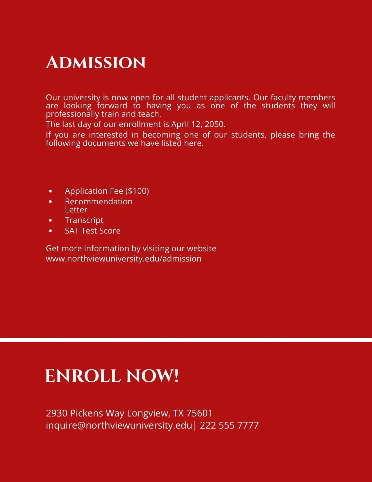 Free Education Prospectus Template to Edit Online