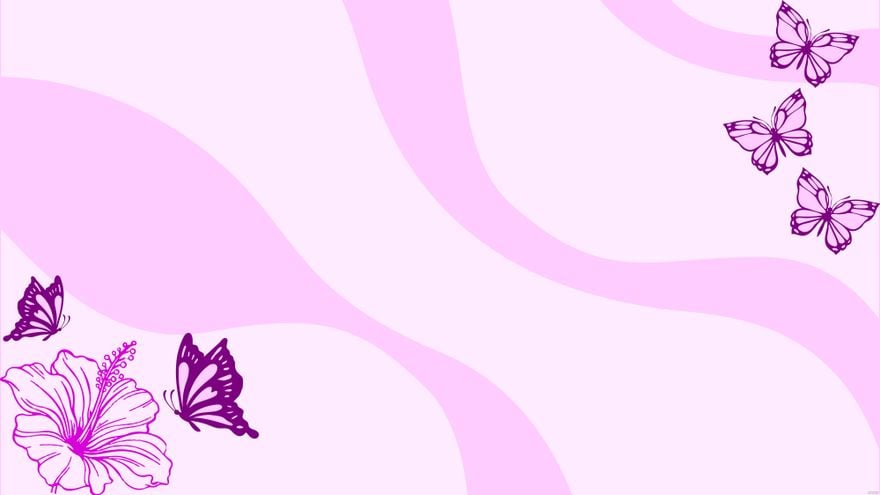 pink butterfly wallpaper desktop