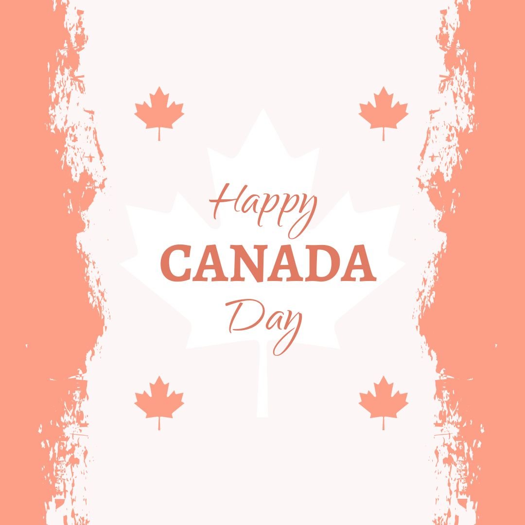 Rustic Happy Canada Day