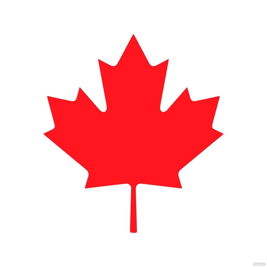 Free Canada Day Maple Leaf Clipart in Illustrator, EPS, SVG, JPG, PNG