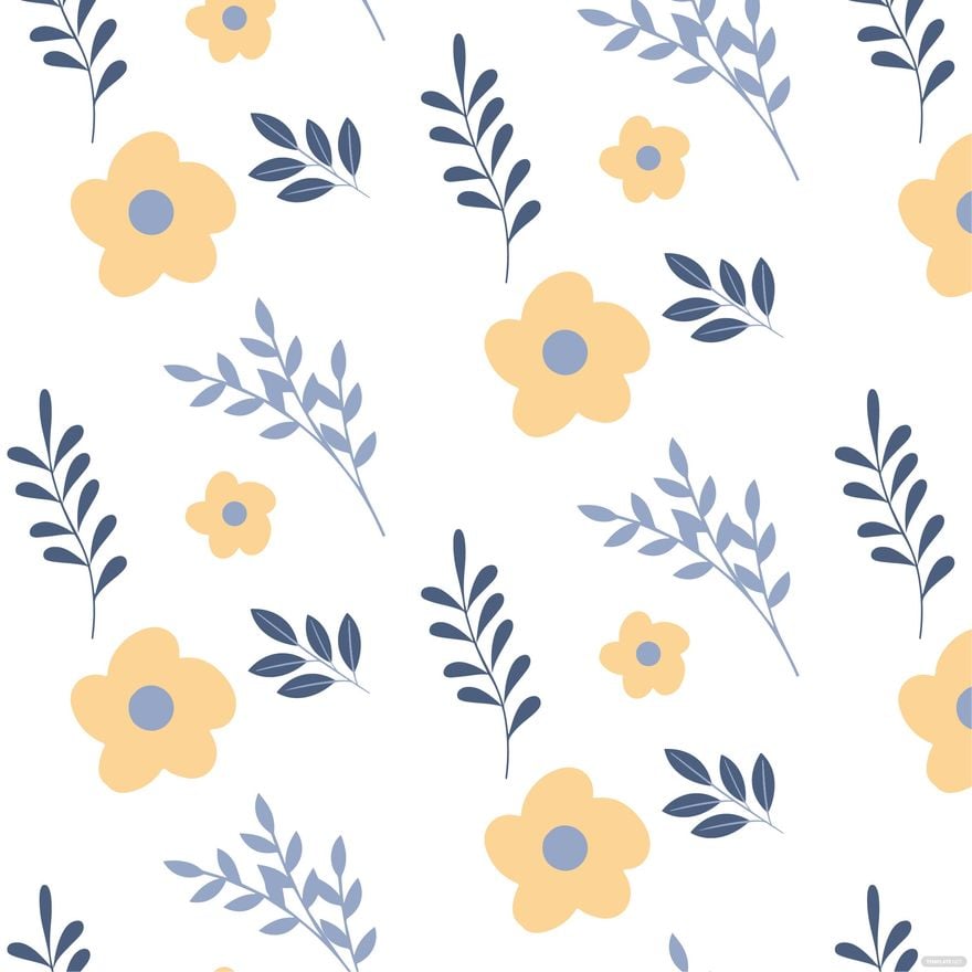 Floral Ornament Pattern Clipart in Illustrator