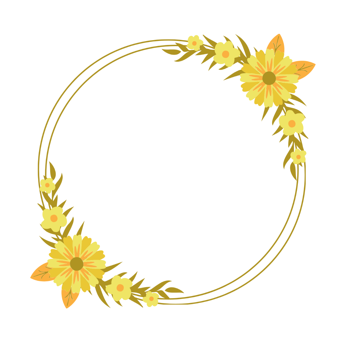 Free Printable Flower Border Templates Free Printable Flower Border Templates