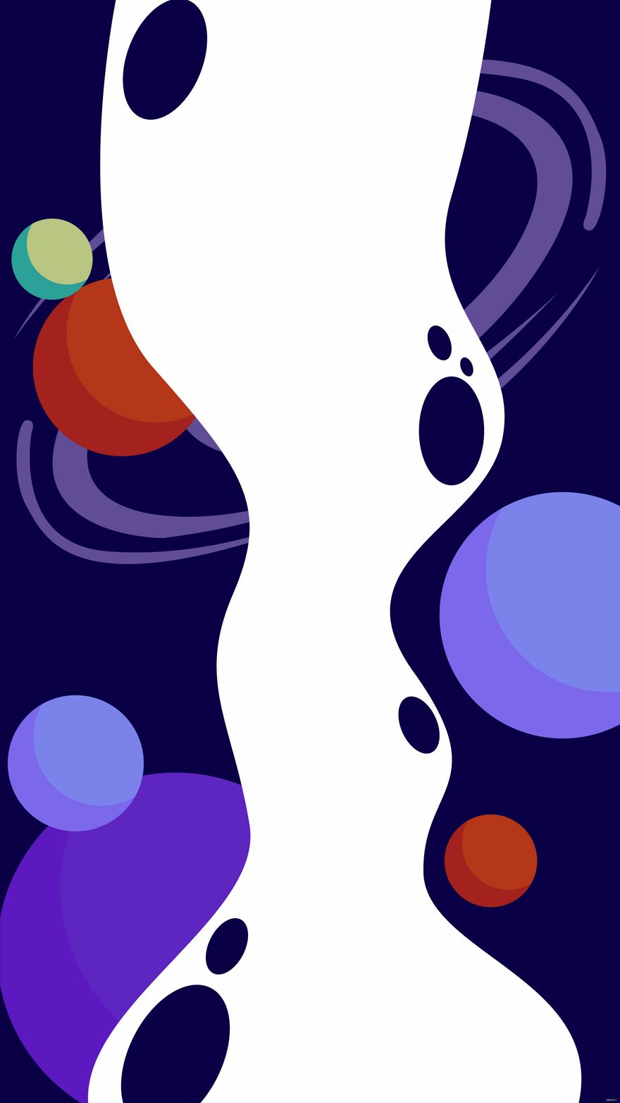 Galaxy Phone Background in Illustrator, EPS, SVG