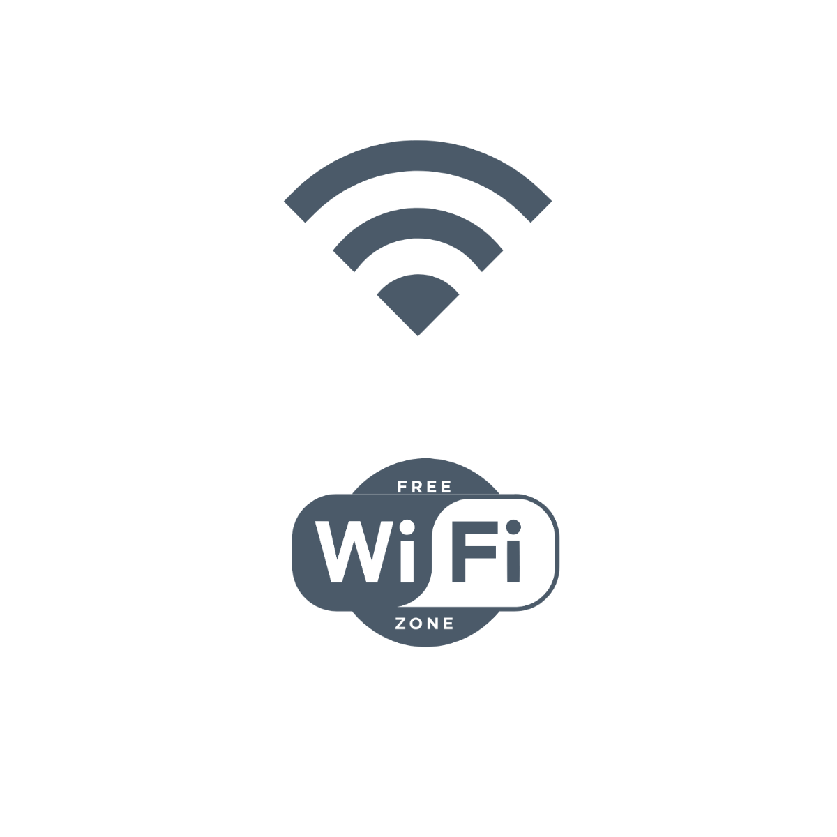 Wifi Logo clipart Template