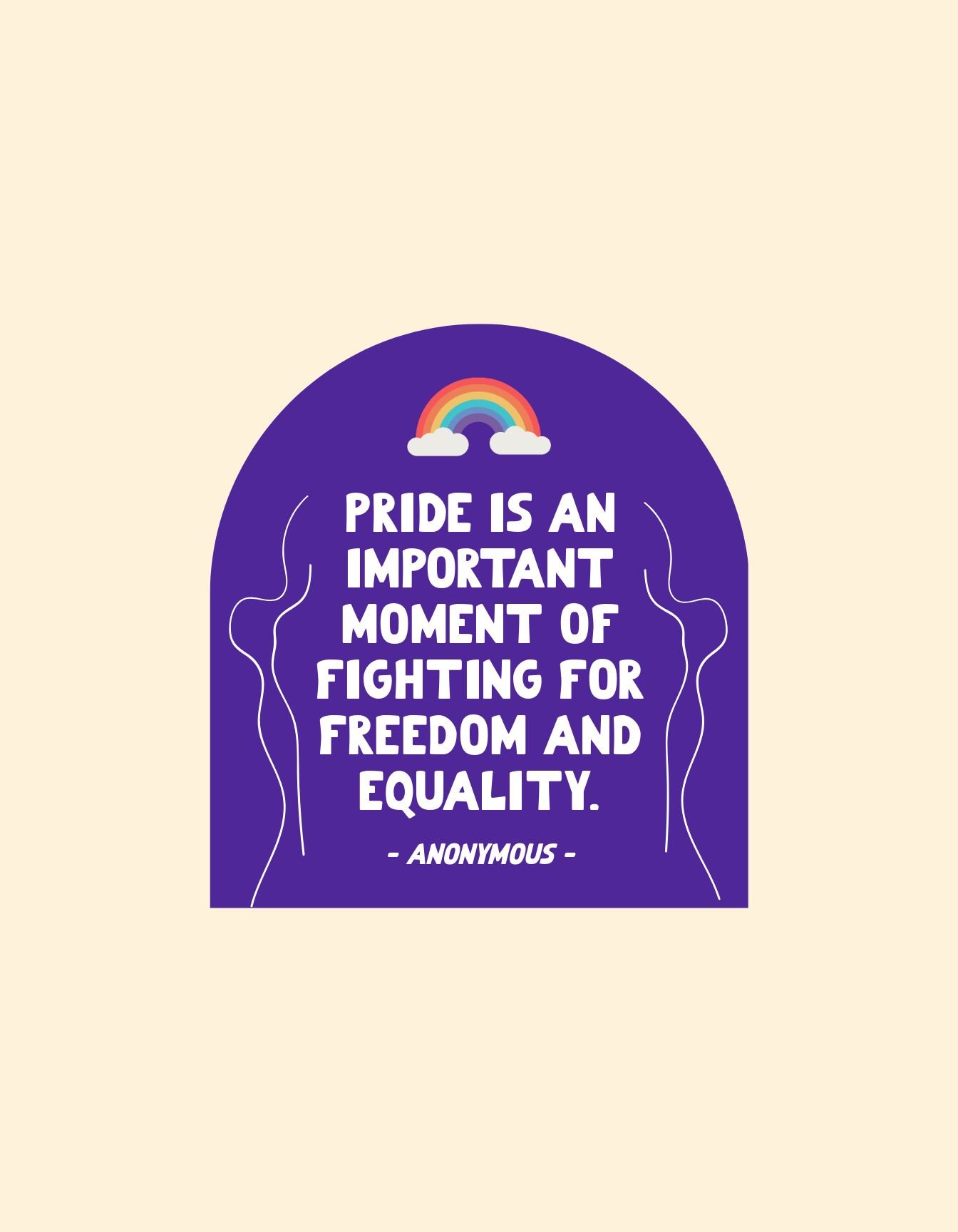 Quote Pride T Shirt Template