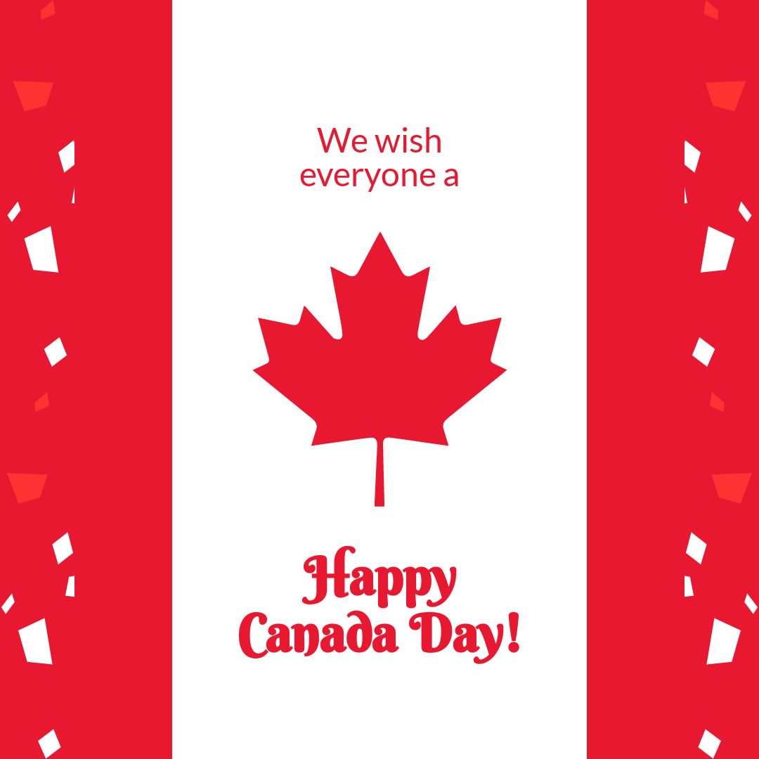 Free Happy Canada Day Wishes in JPG