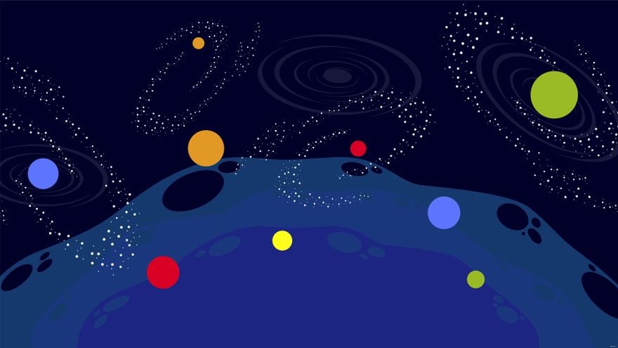Free Big Galaxy Background in Illustrator, EPS, SVG