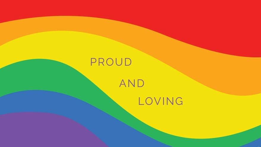 Free Simple Pride Wallpaper in JPG