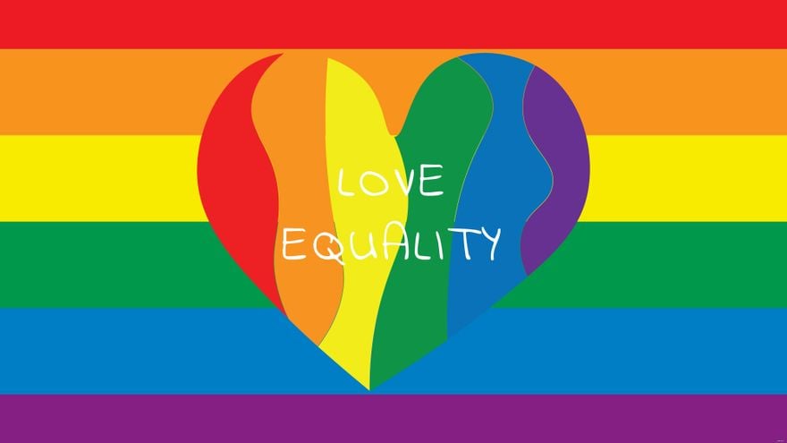 Pride Heart Wallpaper in JPG - Download | Template.net