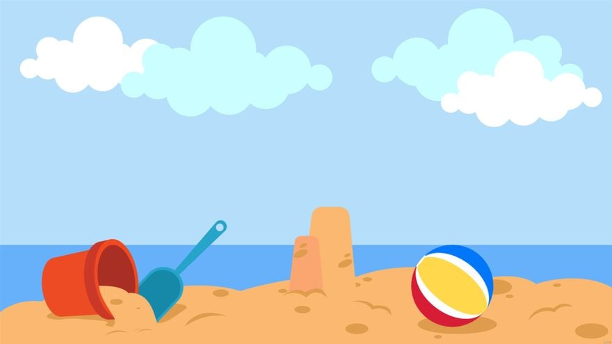 Beach Sand Background in Illustrator, EPS, SVG
