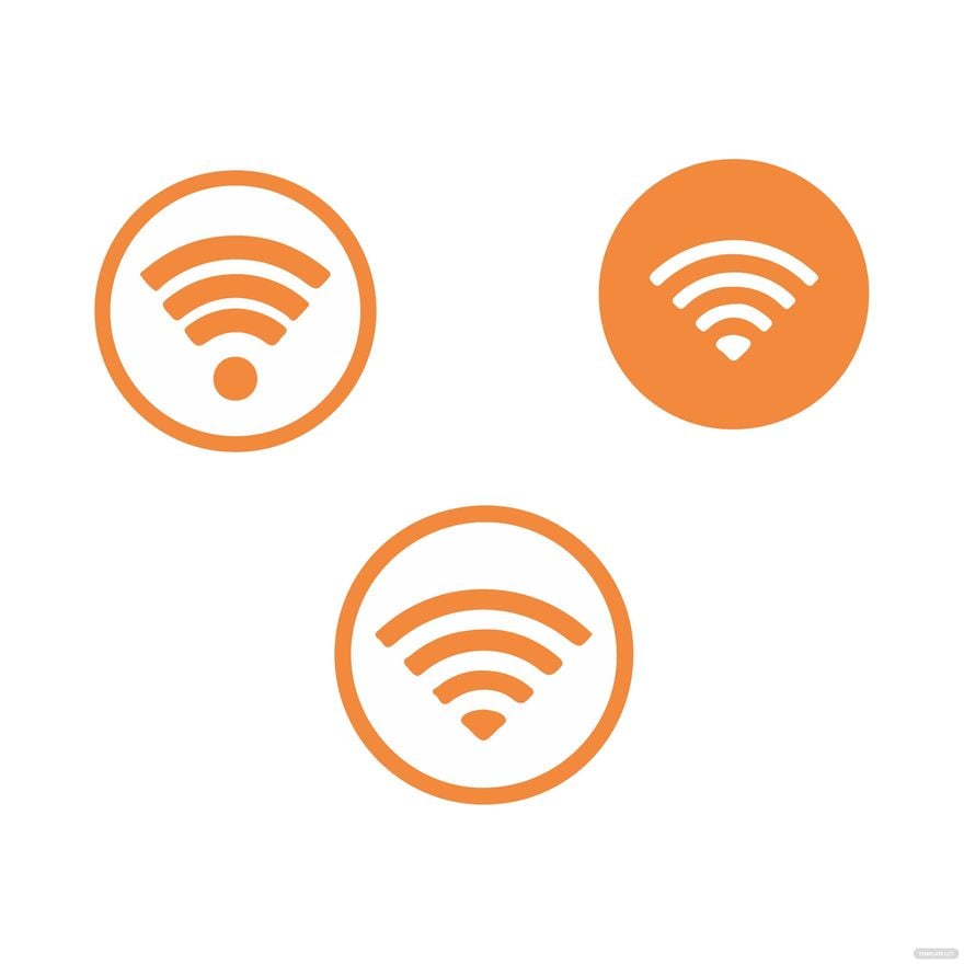 Free Wifi Circle clipart in Illustrator