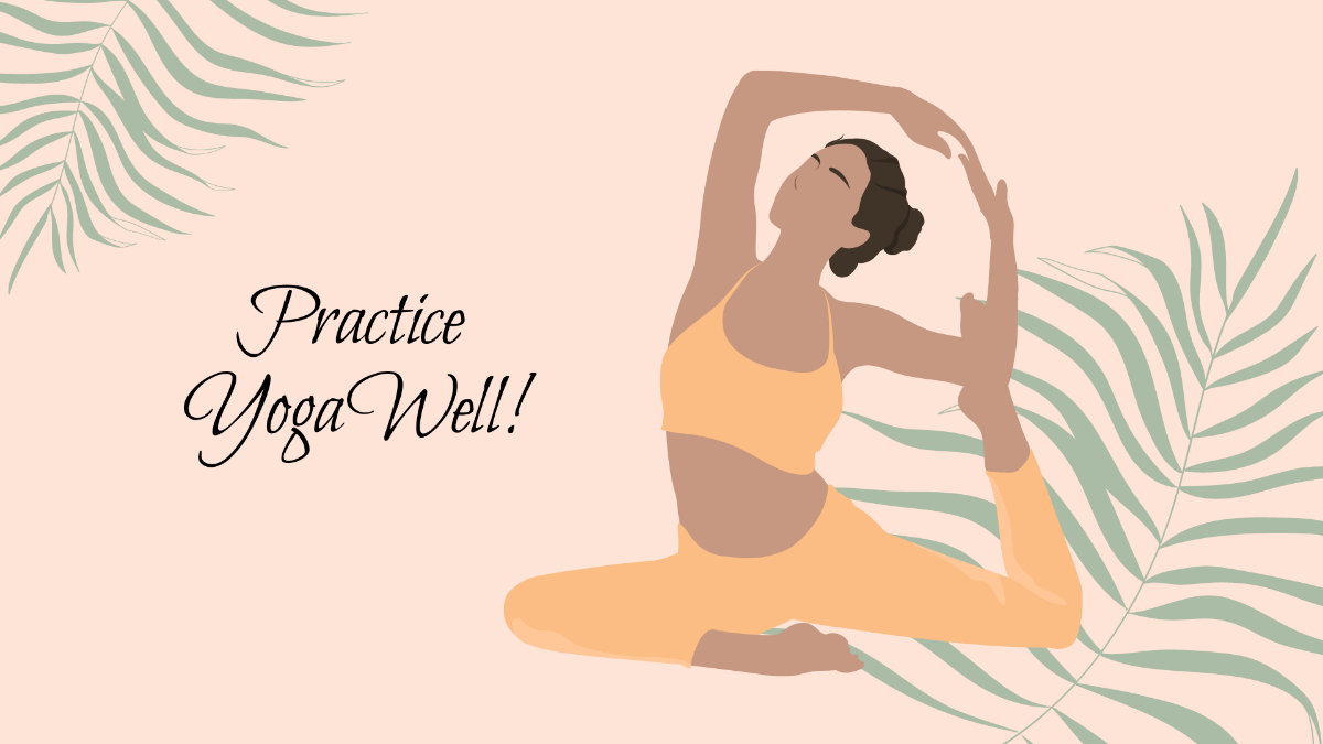 International Yoga Day Wishes Wallpaper Template