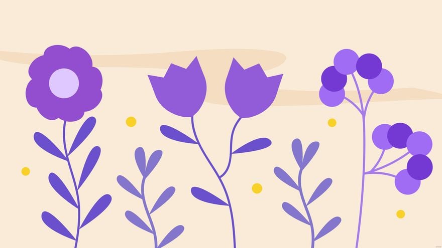 42 Purple Flowers Wallpaper Background  WallpaperSafari