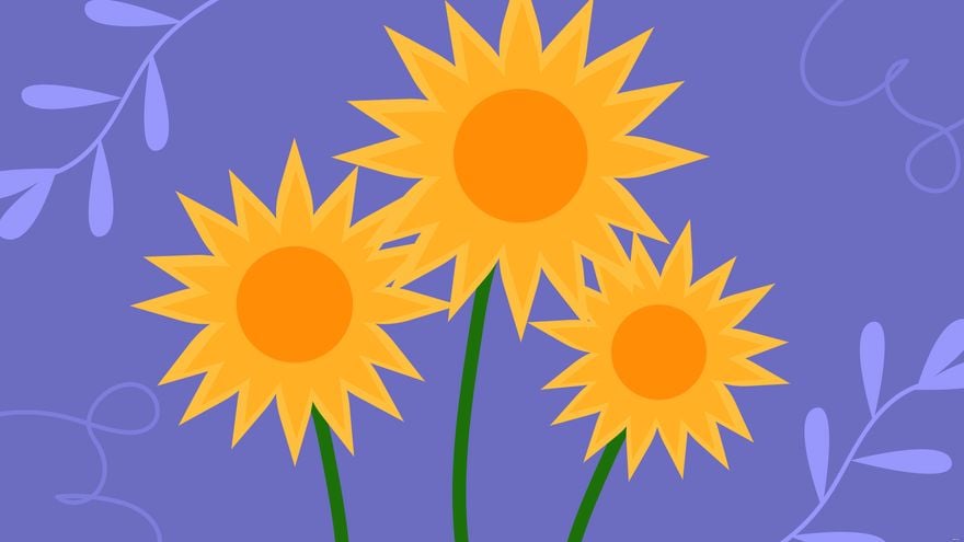 Bright Flower Background in Illustrator, EPS, SVG, JPG, PNG