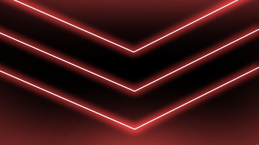 Red Neon Background