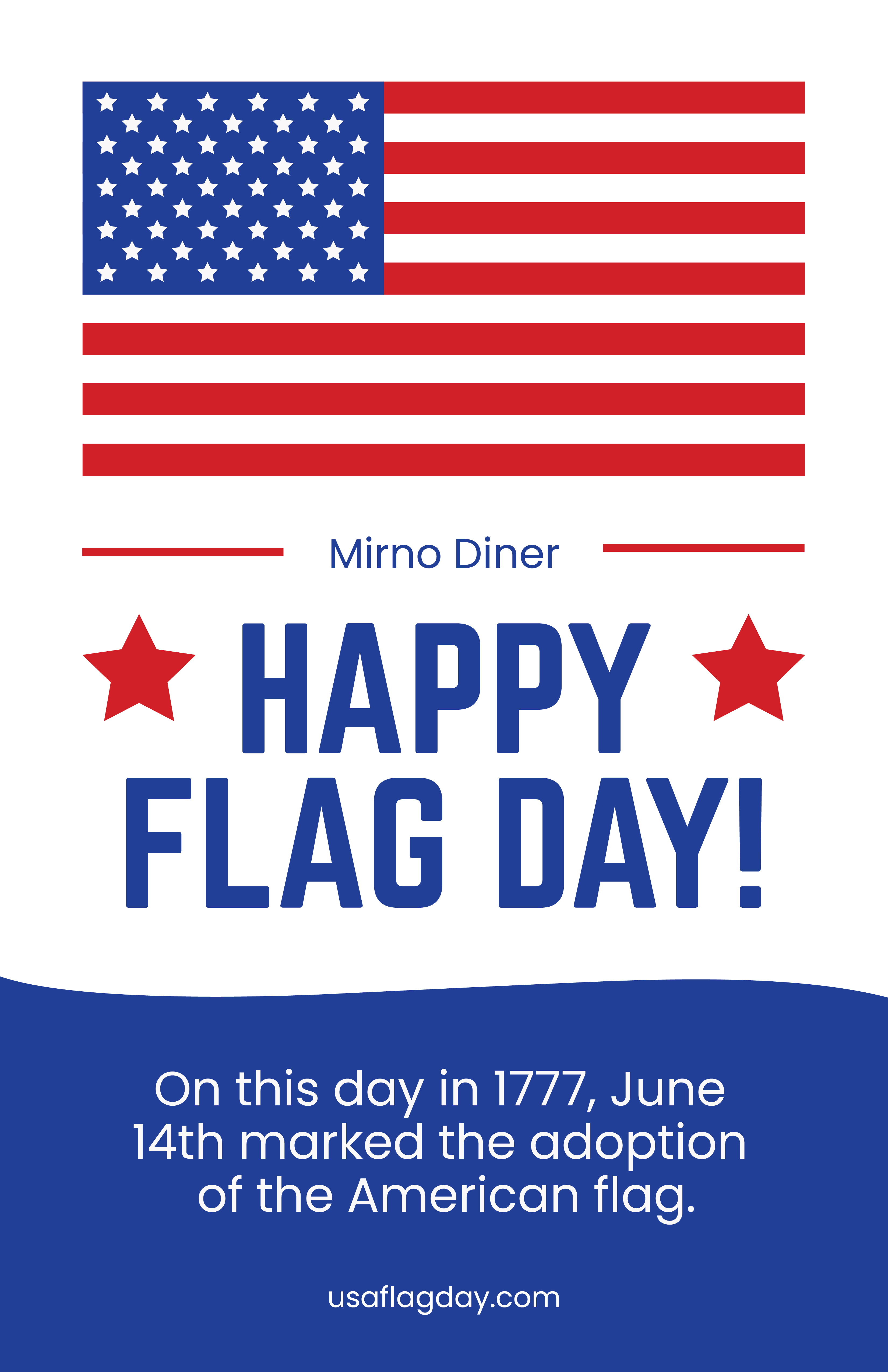 FREE Flag Day Word Template Download