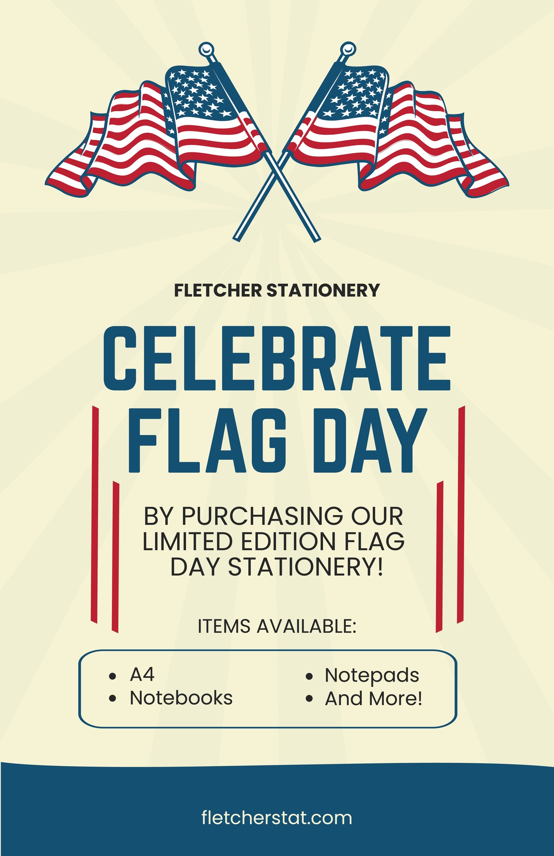 Free Vintage Flag Day Poster in Word, Google Docs, Illustrator, PSD, Apple Pages, Publisher