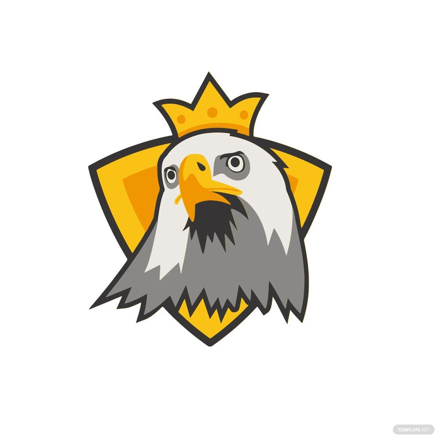 King Eagle clipart in Illustrator