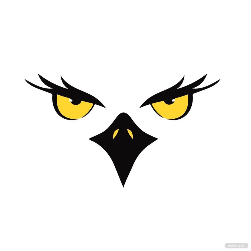 Eagle Eye Clipart in Illustrator - Download
