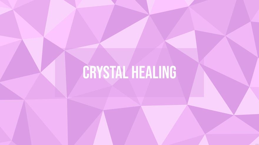 Purple Crystal Wallpaper