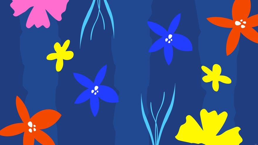 Abstract Flower Background in Illustrator, EPS, SVG, JPG, PNG