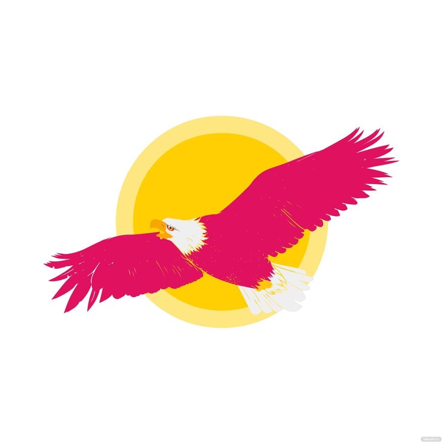 Free Red Eagle Clipart - Illustrator 