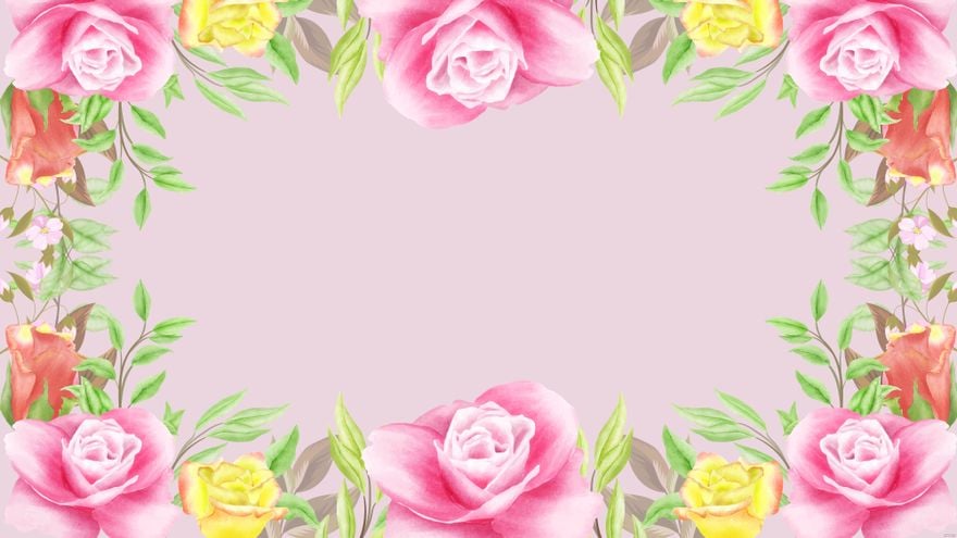 Free Realistic Flower Background