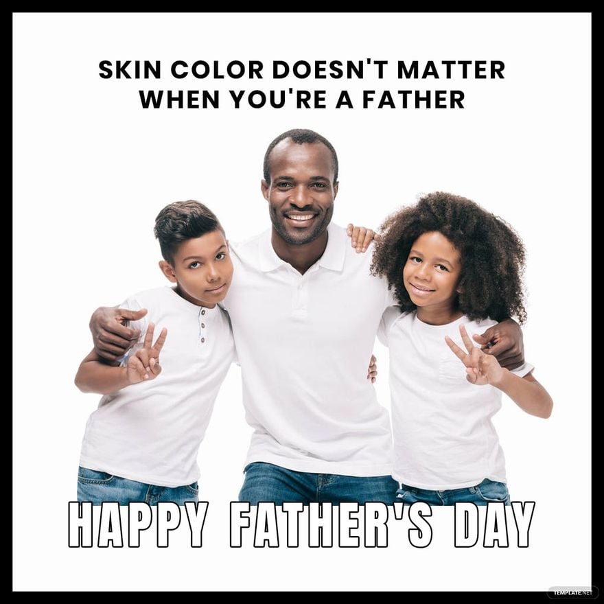Black Father's Day Meme