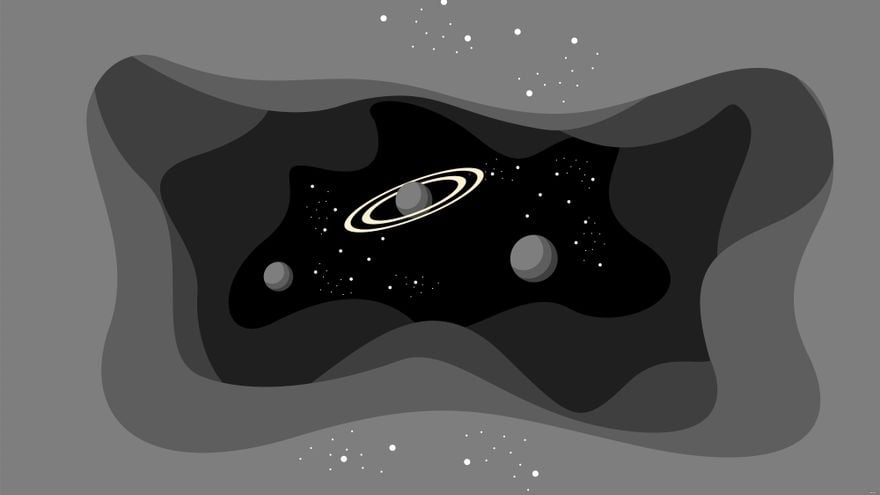 Deep Space Background in Illustrator, EPS, SVG