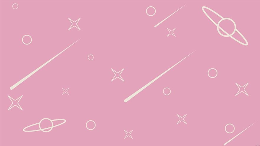 Pink Space Background in Illustrator, EPS, SVG