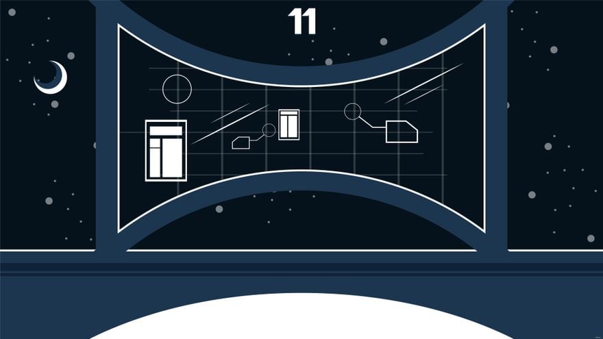 Free Space Station Background in Illustrator, EPS, SVG