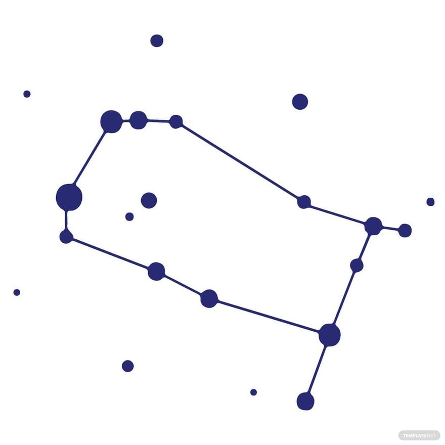 Gemini Constellation Clipart in Illustrator