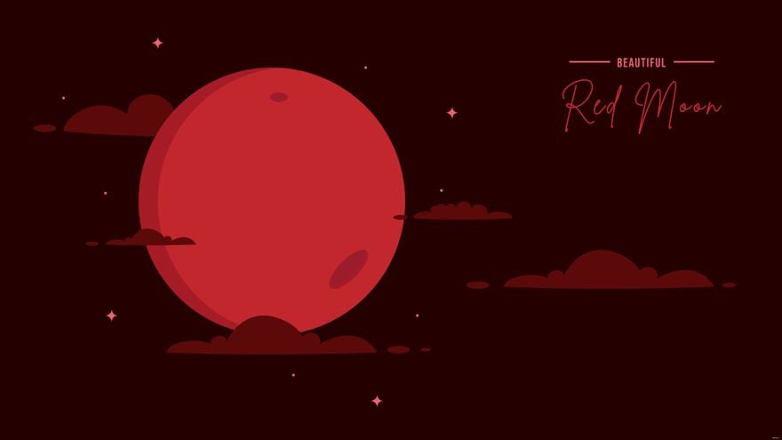 Red Moon Wallpaper - JPG 