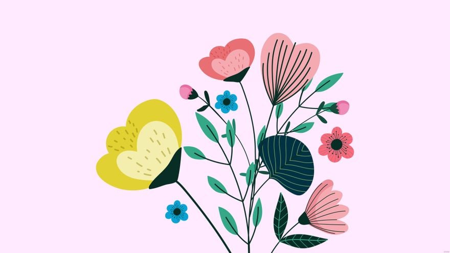 Free Design Flower Background