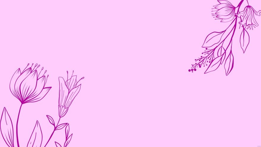 Light Pink Flower Background