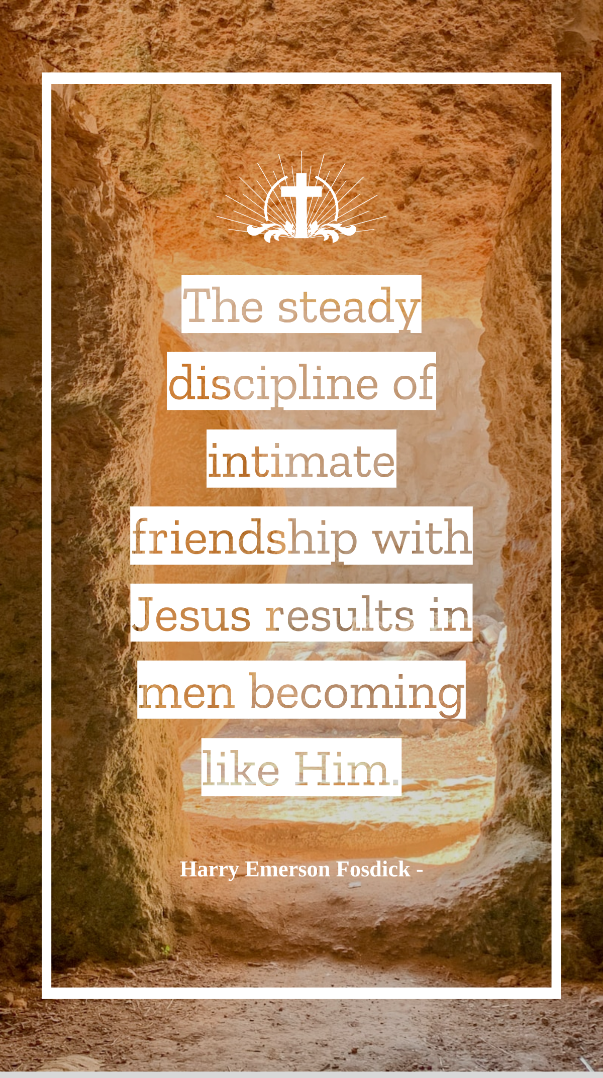 Intimate Friendship with Jesus: A Transformative Quote Template